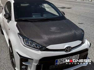 Toyota GR Yaris Hood - Carbon Fiber - OEM Style 